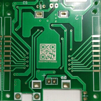 pc線路板采用激光打標機進行標記二維碼